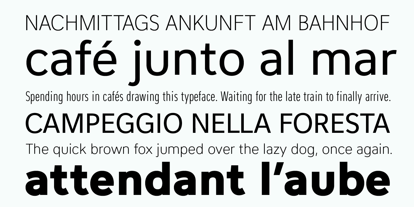 Example font Scanno #8